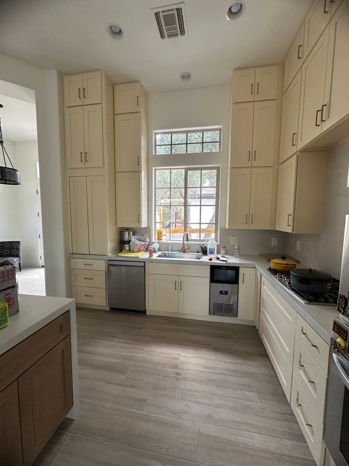 Wideframe shot of a modern house.